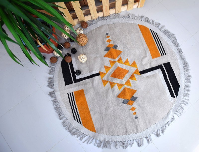 handmade kilim rug 100% natural wool