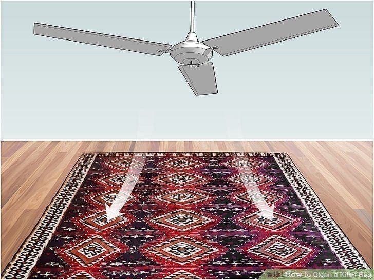 how to clean a kilim rug