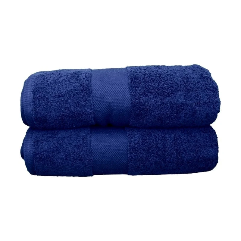 Navy Luxury Egyptian Cotton Towels