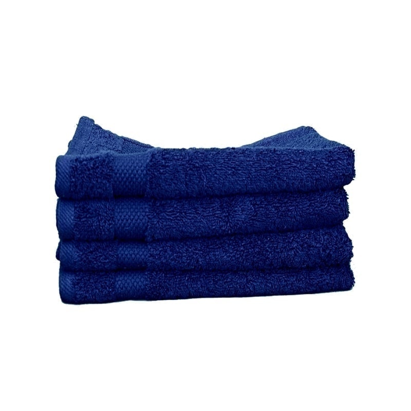 Bath Sheet Towels (90x160cm) - Pack Of 2 - Pagoda Blue